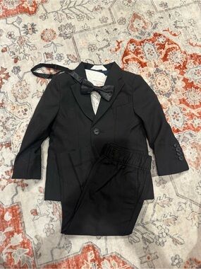 Cat & Jack Black Blazer with White Shirt Detail